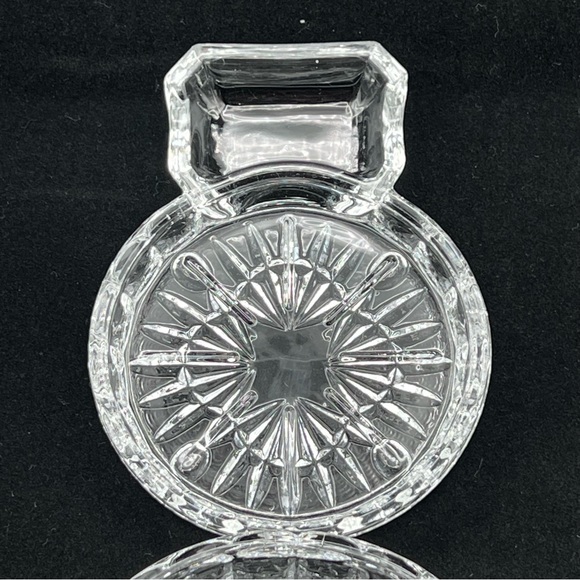 Godinger Freedom Coasters Spoon Rests Combo Clear Crystal Glass Set Of 4 Vintage - Picture 10 of 10